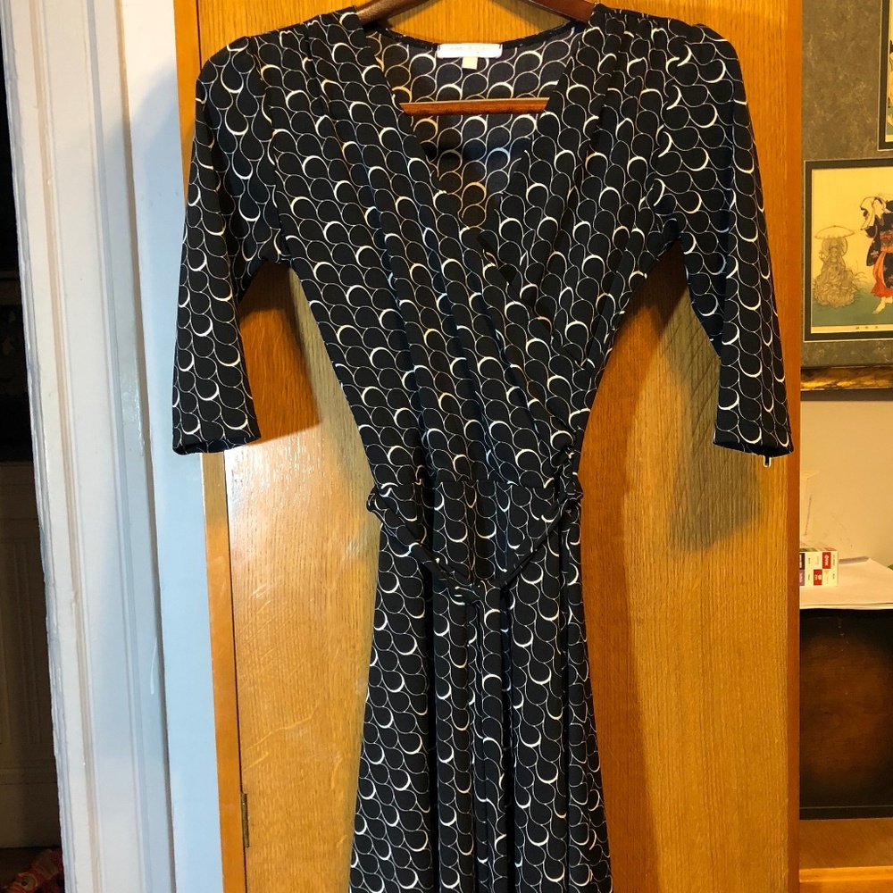 Romeo & Juliet Couture Belted Faux Wrap Dress
